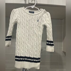 2T kids sweater dress Ralph Lauren POLO